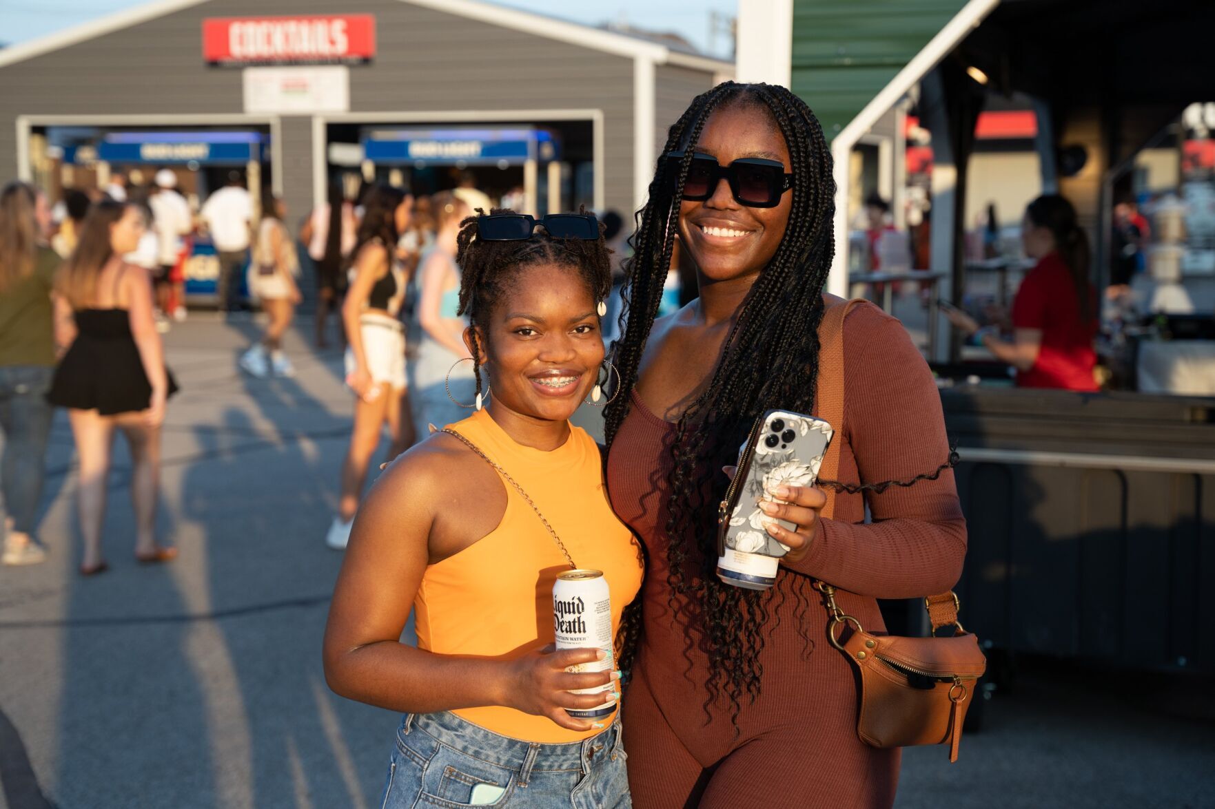 Chris Brown and Lil Baby at the Hollywood Casino Amphitheater